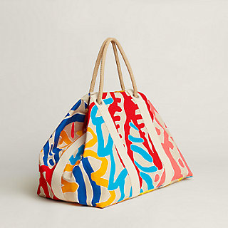 新品　エルメス　ビーチバッグ　ブルースマルト 新品 エルメス ビーチバッグ ブルースマルト - メルカリ